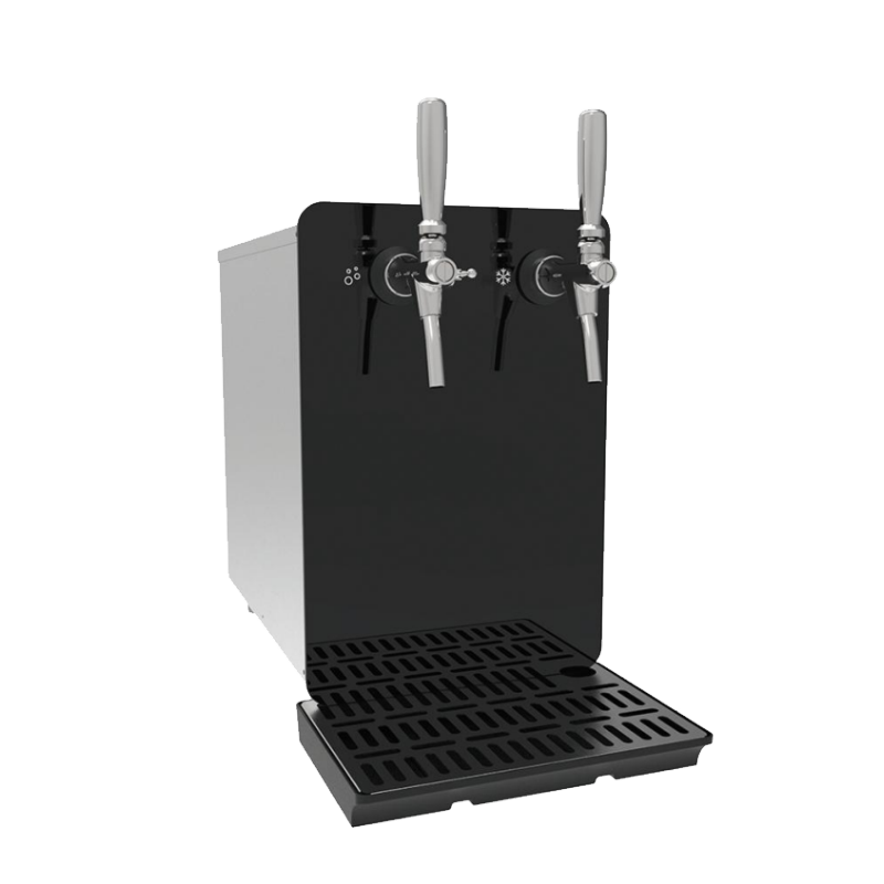 Bärbar mousserande vattenkylare bordsskiva